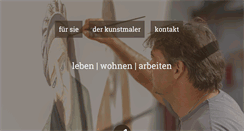 Desktop Screenshot of der-kunstmaler.eu